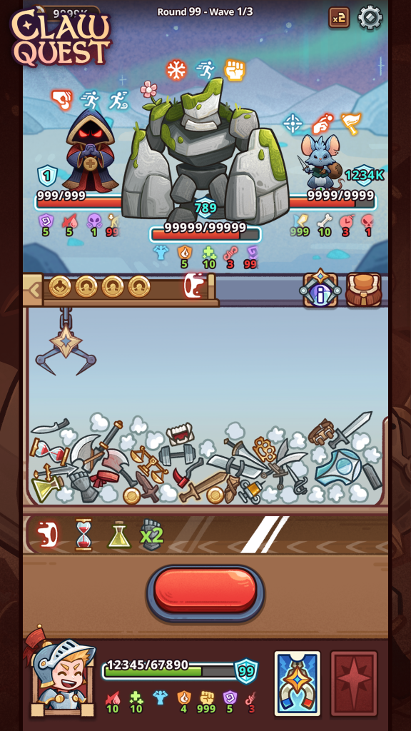 Claw Quest บนมือถือสเปกต่ำ เล่นได้ลื่นหรือไม่